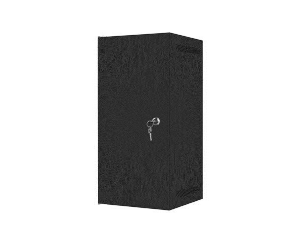 Lanberg Επιτοίχια Καμπίνα Rack 12U 28x31x60.3cm Μαύρο WF10-2312-00B