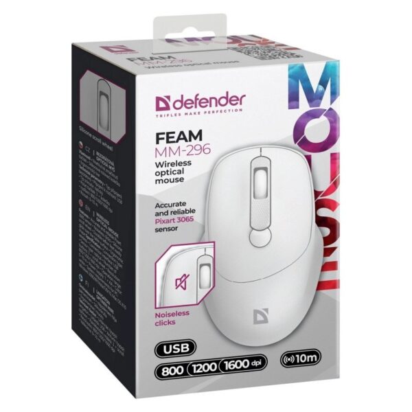 Defender Ασύρματο Feam White