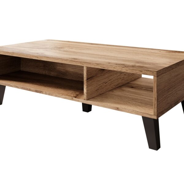 Τραπεζάκι Σαλονιού Nord Μ110xΠ60xΥ35εκ. Wotan Oak / Anthracite