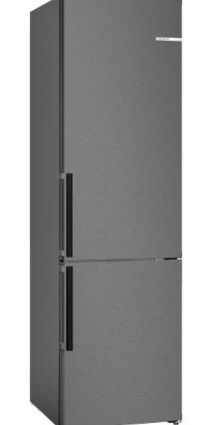 Bosch Ψυγειοκαταψύκτης 363lt NoFrost Μαύρος KGN39VXBT