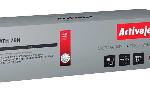 Active Jet Συμβατό Toner για Laser Εκτυπωτή HP 78A CE278A / Canon CGR-728 2500 Σελίδων Μαύρο
