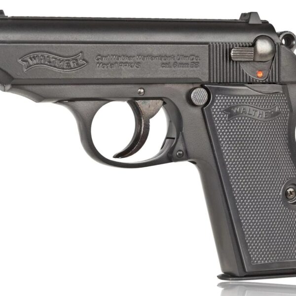 ASG Walther PPK/S (2.5007) Spring gun Black