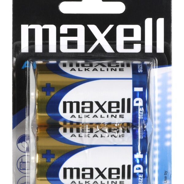 Maxell D 1.5V 2τμχ LR20SHRINK MAXBLR20