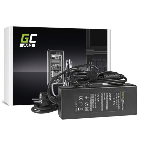 Green Cell Pro Φορτιστής Laptop 130W 19.5V 6.7A για Dell με Αποσπώμενο Καλώδιο Τροφοδοσίας