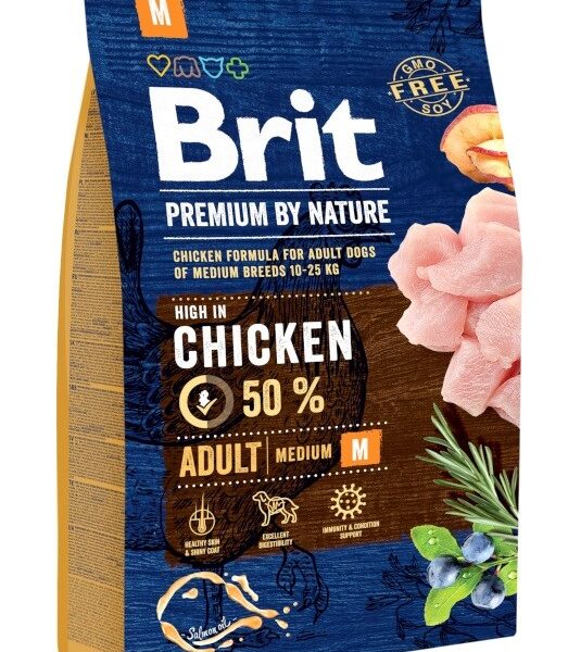 Brit Premium By Nature Adult Medium 3kg