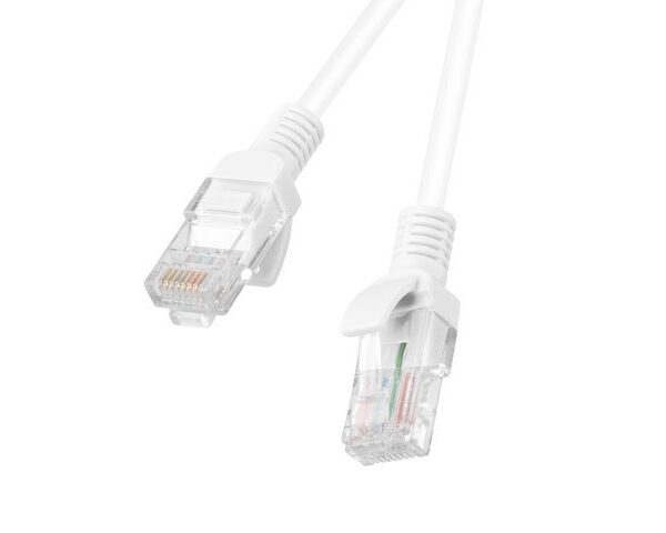 Lanberg U/UTP Cat.5e Καλώδιο Δικτύου Ethernet 1.5m Λευκό 10τμχ