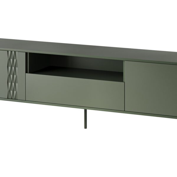 Cama EF TRESSE RTV Cabinet 180x40x54.5 matte green