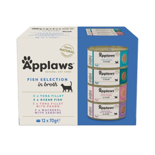 Applaws Multi Packs Fish Deluxe 12x70gr