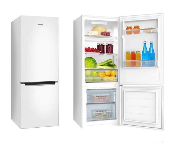 Amica Ψυγειοκαταψύκτης 205lt Λευκός FK244.4