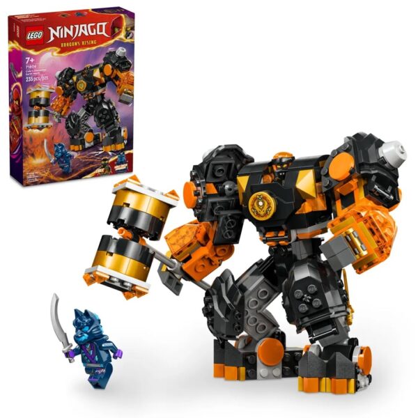 Lego Ninjago Cole's Elemental Earth Mech για 7+ Ετών