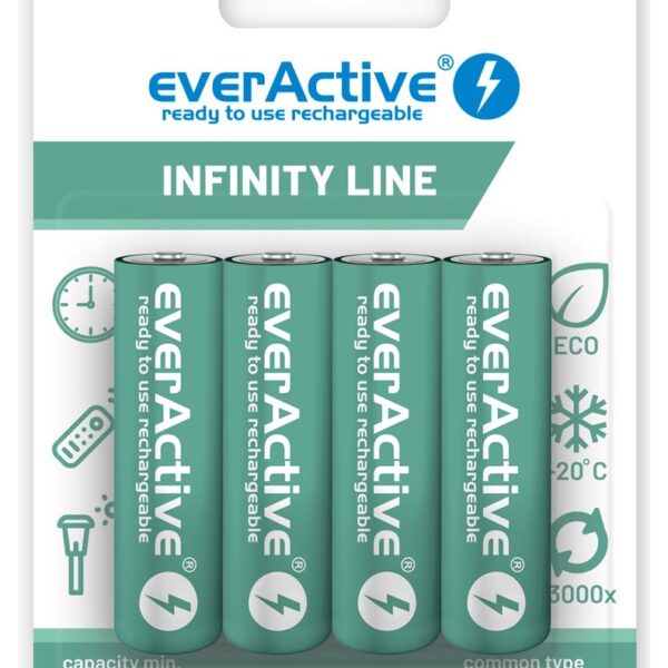 everActive AA 1100mAh 1.2V 4τμχ