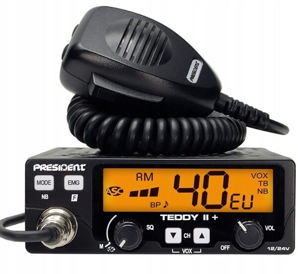 President Teddy II+ ASC VOX CB Αυτοκινήτου