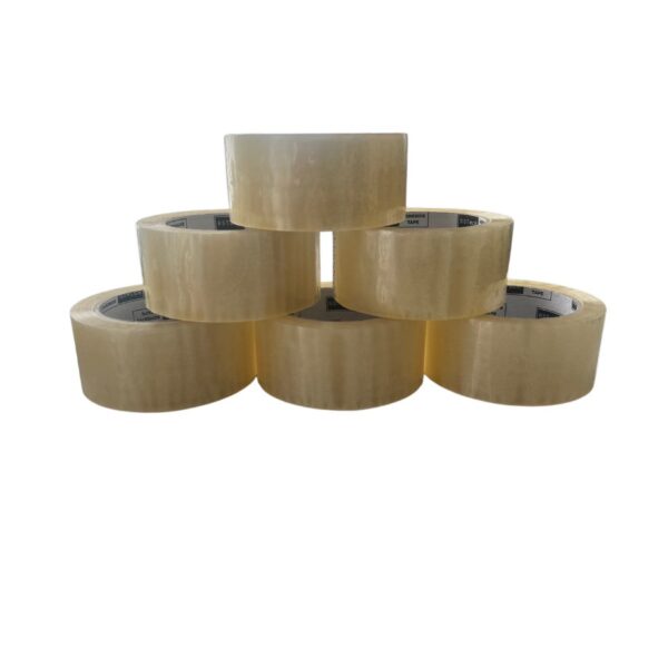 Bestpak Ταινία Συσκευασίας Αθόρυβη 48mm x 66m Διάφανη 6τμχ