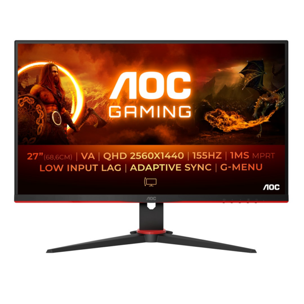 AOC Q27G2E/BK 27" VA QHD 2560x1440