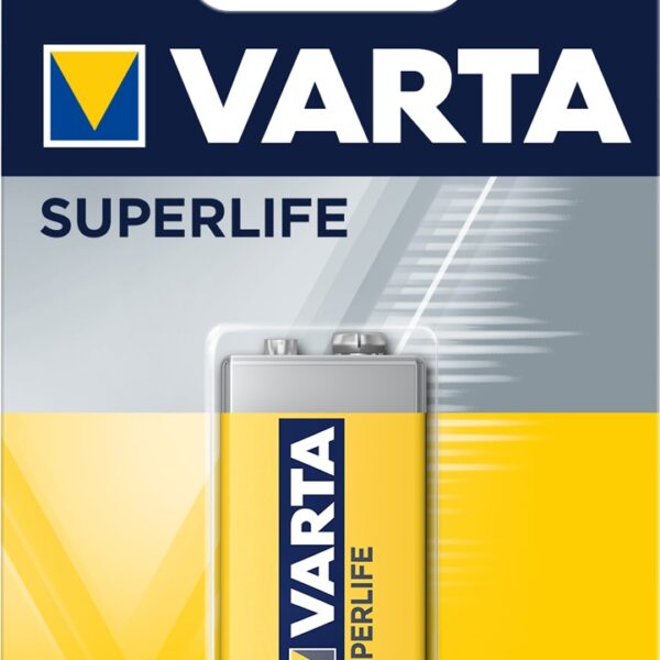 Varta Superlife Μπαταρία Zinc 9V 1τμχ