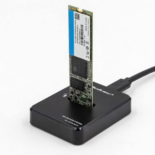 Qoltec Docking Station Σκληρών Δίσκων SATA M.2(2260)" / M.2(2280)" με σύνδεση USB 3.1 (50314)