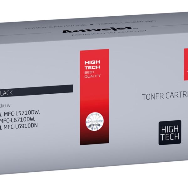 Active Jet Συμβατό Toner για Laser Εκτυπωτή Brother TN3600XL 6000 Σελίδων Μαύρο