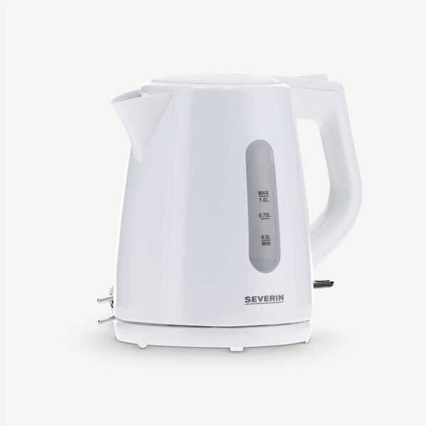 Severin WK 3411 1lt με Ισχύ 2200W Λευκός