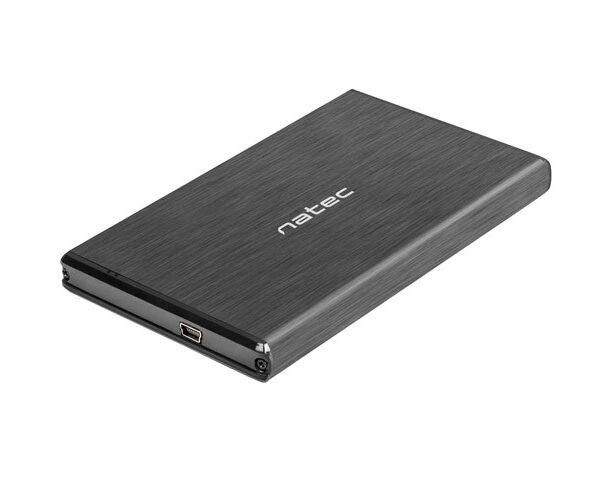 Natec Rhino USB 2.0 Θήκη για Σκληρό Δίσκο 2.5" SATA III με σύνδεση USB2.0