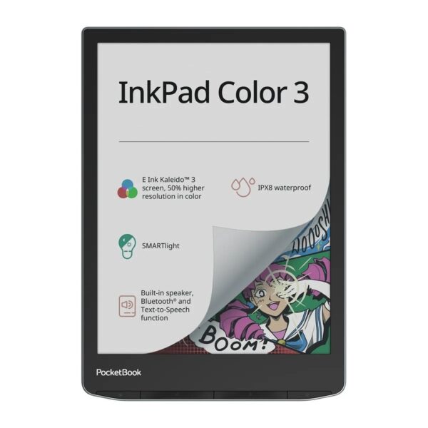 Pocketbook InkPad Color 3 με Οθόνη Αφής 7.8" (32GB) Μαύρο