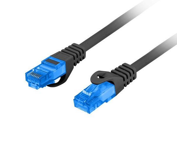 Lanberg S/FTP Cat.6a Καλώδιο Δικτύου Ethernet 20m Μαύρο