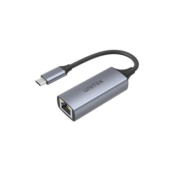 Unitek U1312A USB-C Αντάπτορας Δικτύου για Ενσύρματη σύνδεση Gigabit Ethernet