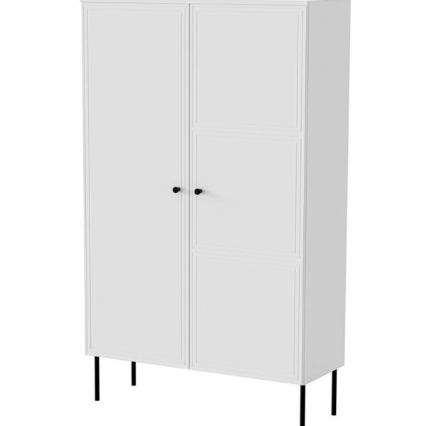 PALAZZO BIS display cabinet 100x39x166 white matt