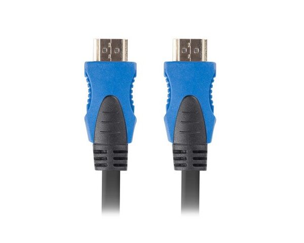 Lanberg HDMI 1.4 HDMI male - HDMI male 1m Μαύρο (CA-HDMI-20CU-0010-BK)