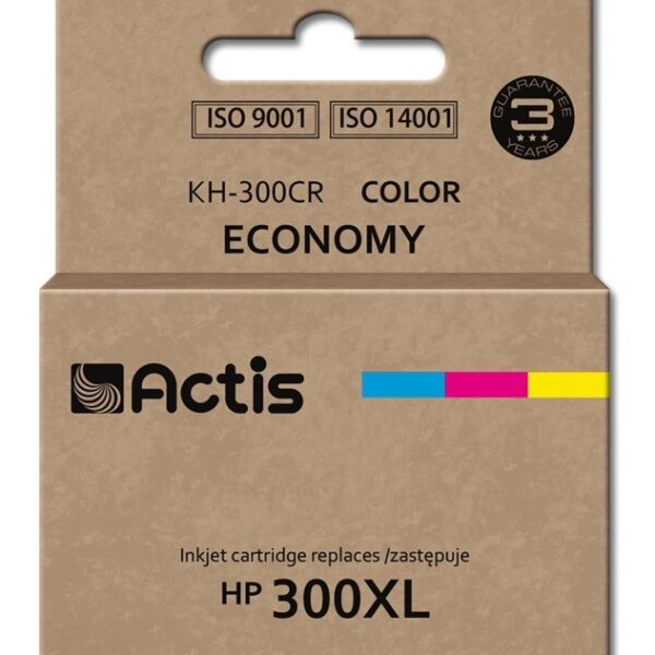 Actis Συμβατό Μελάνι Εκτυπωτή InkJet HP 300XL CC644EE 21ml Πολλαπλό (Color)