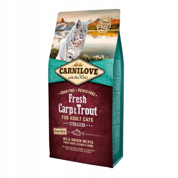 Carnilove Into The Wild Fresh Carp & Trout 6kg