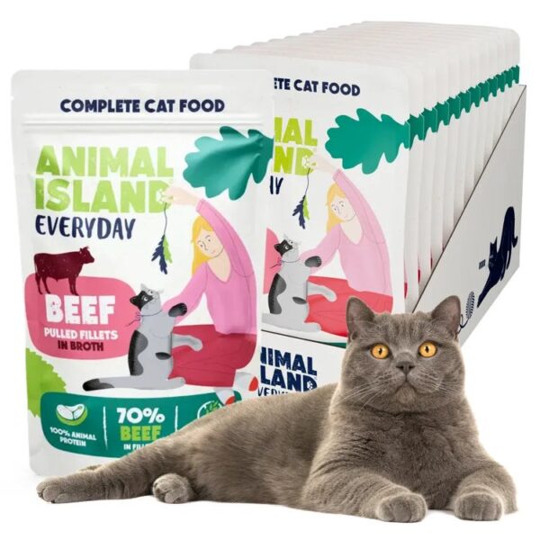 Animal Island Υγρή Τροφή 12x85gr