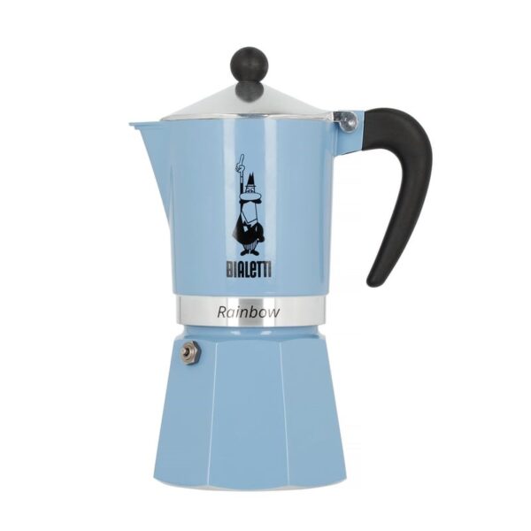 Bialetti Rainbow Ηλεκτρικό Μπρίκι Espresso 6cups Μπλε