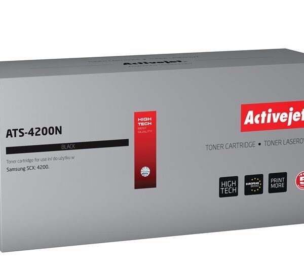 Active Jet Συμβατό Toner για Laser Εκτυπωτή Samsung SCX-D4200A 3600 Σελίδων Μαύρο