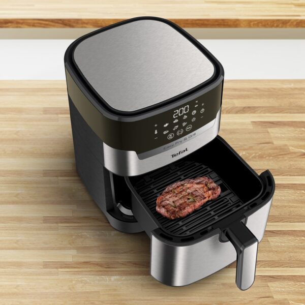 Tefal Easy Fry & Grill Digit EY505 4.2lt Ασημί