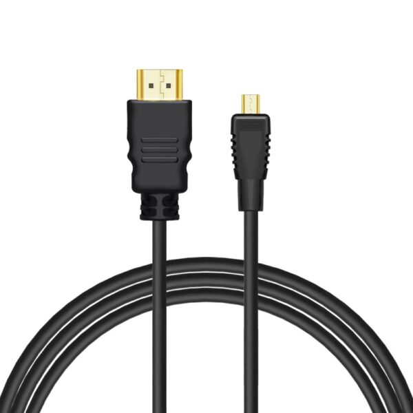Savio HDMI 1.4 HDMI male - micro HDMI male 1m Μαύρο (CL-39)