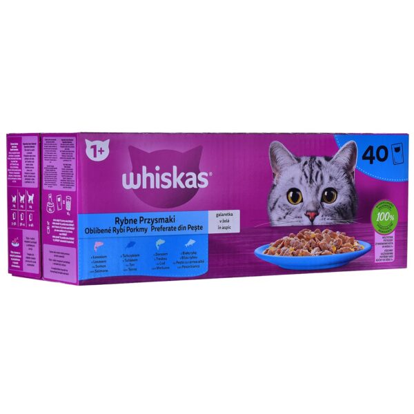 Whiskas Fish Favourites 40x85gr