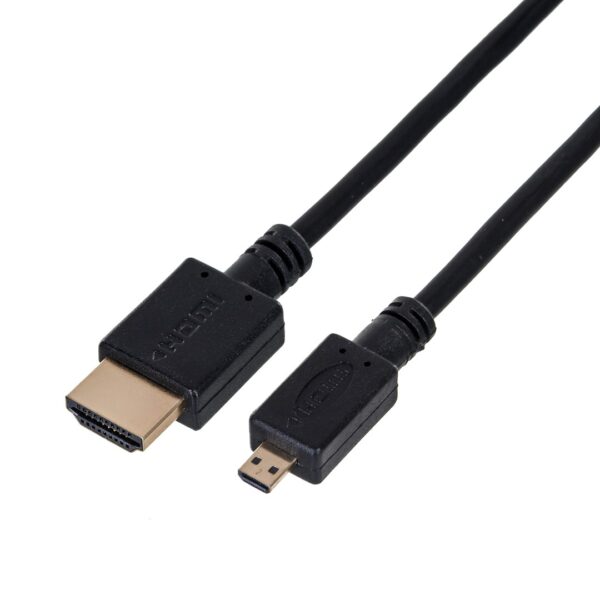Cablexpert CC-HDMID-6 HDMI 1.4 HDMI male - micro HDMI male 1.8m Μαύρο (CC-HDMID-6)
