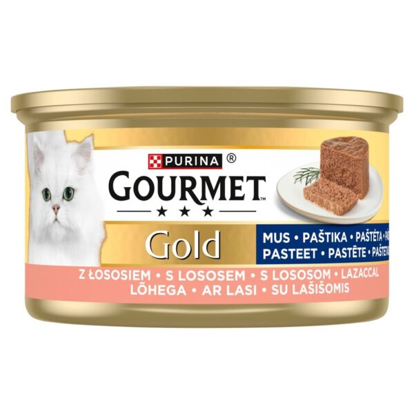 Purina Gourmet Gold Mousse Salmon Wet Cat Food 85g