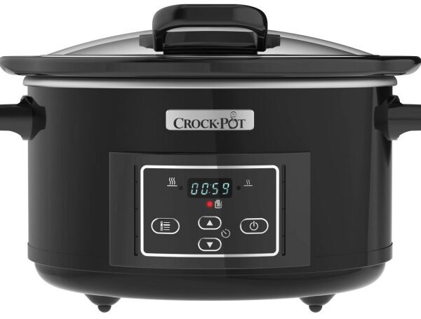 Crock-Pot Πολυμάγειρας 220W με Χωρητικότητα 4.7lt Μαύρος