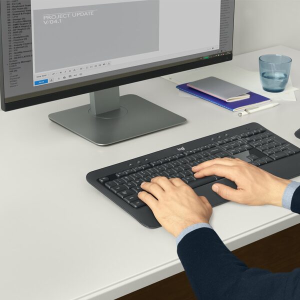 Logitech MK540 Advanced Ασύρματο - Σετ με Ποντίκι Αγγλικό US