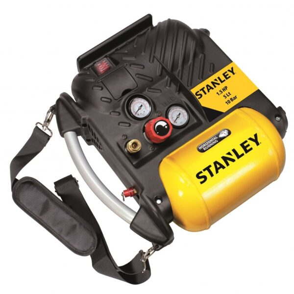 Stanley Μονοφασικό Κομπρεσέρ Αέρος με Ισχύ 1.5hp και Αεροφυλάκιο 5lt