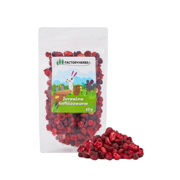 Factory Herbs Freeze-dried Cranberries Treat Rodents Rabbits 10g
