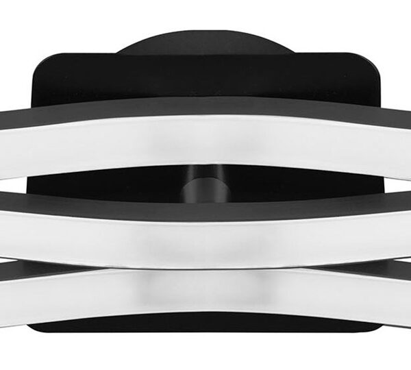 Active Jet Φωτιστικό Τοίχου LED Μαύρο 39.8εκ.