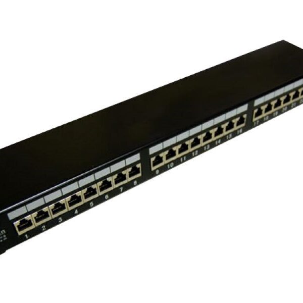A-LAN Patch Panel για Rack 1U 19" 24 Θυρών