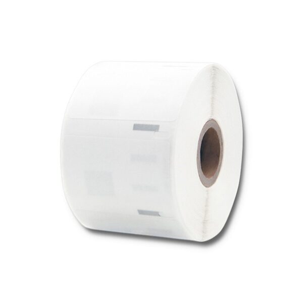 Qoltec LW-11354 S0722540 1000 Αυτοκόλλητες Ετικέτες σε Ρολό για Εκτυπωτή Ετικετών 57x32mm