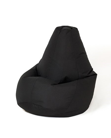 Sako bag pouffe Pear black XXL 140 x 100 cm