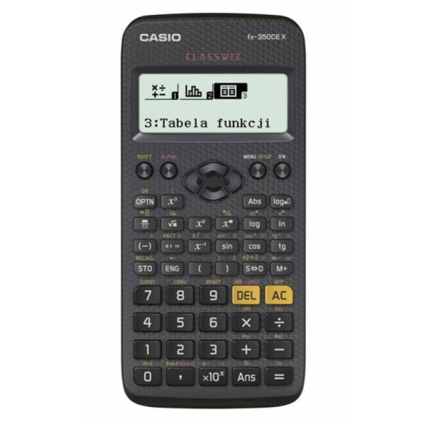 Casio Αριθμομηχανή Επιστημονική Τσέπης σε Μαύρο Χρώμα