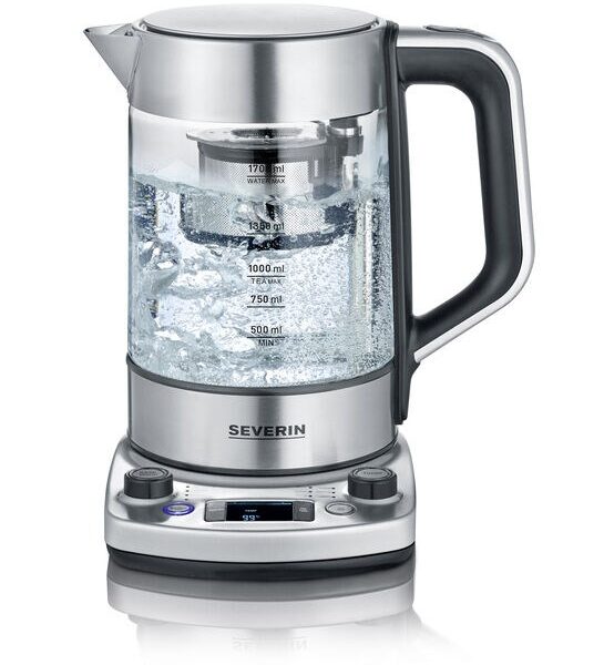 Severin WK 3422 1.7lt με Ισχύ 3000W Γκρι