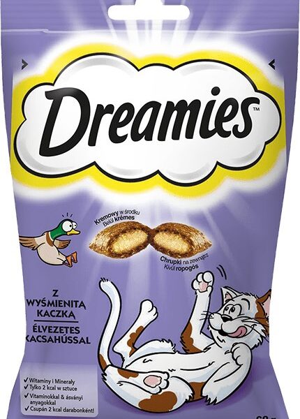 Purina Dreamies Λιχουδιές Σνακ με Πάπια Duck για Ενήλικες Γάτες 60gr