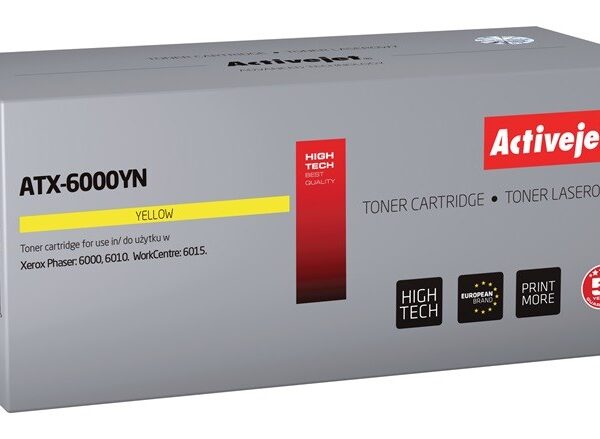 Active Jet Συμβατό Toner για Laser Εκτυπωτή Xerox 1000 Σελίδων Κίτρινο